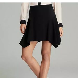 Marc Jacobs Black Anya Crepe Skirt 10 Black
